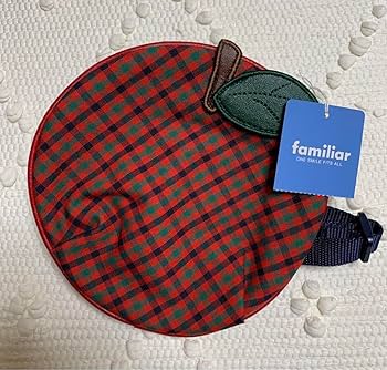 ファミリア ⭐︎ familiar りんご ラタン ショルダーバッグ 赤 ファミリア ⭐︎ familiar りんご ラタン ショルダーバッグ 赤